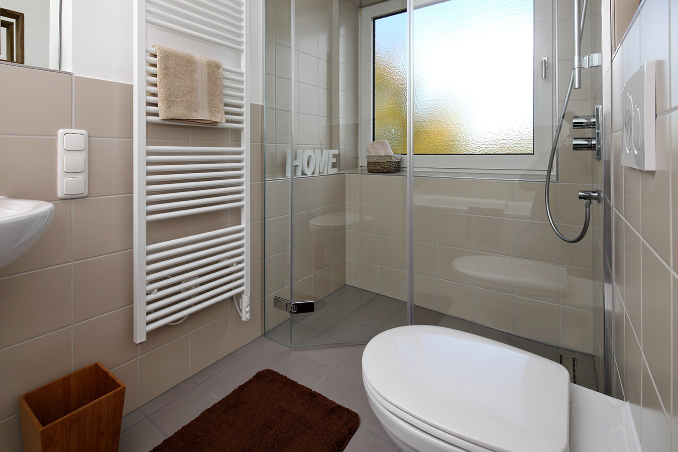 Renoviertes Badezimmer